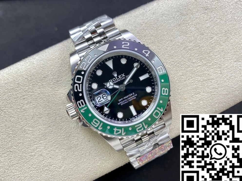 Dial GMT Master Clean Rolex Factory II Black M126720vtnr-0002 0111